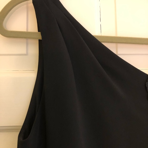 NWT Beautiful Black and Beige Cocktail Dress, sz 8 - Picture 4 of 8